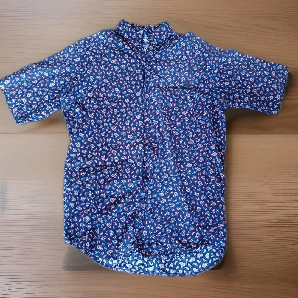 Roper Shirt Men's‎ Size 16 Large Paisley Vintage
